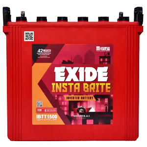 EXIDE INSTABRITE IBRTT1500 Tall Tubular