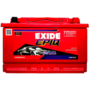 EXIDE-FEPO-  EPIQ DIN74L