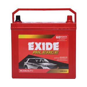 EXIDE MILEAGE(ML55B24L(T1)